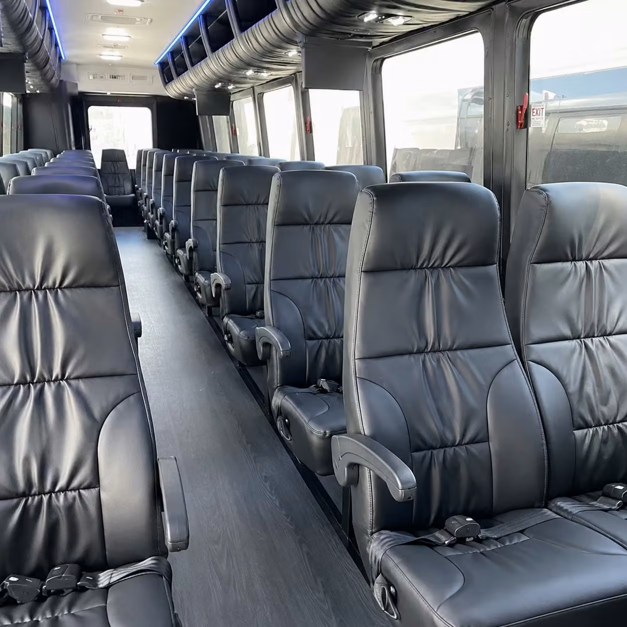 30 passenger minibus interior
