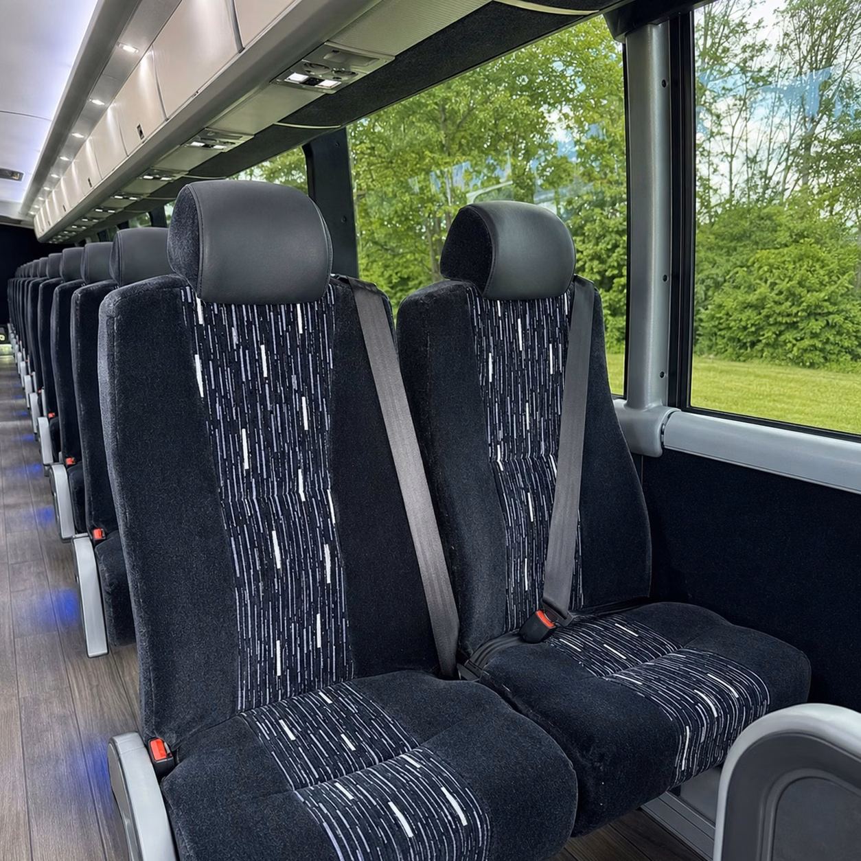 how bus type changes charter bus prices in palm coast florida