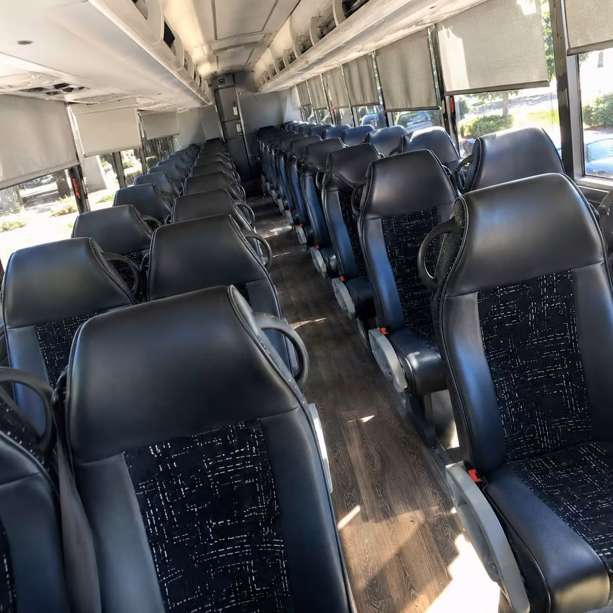 palm coast charter bus rental inside