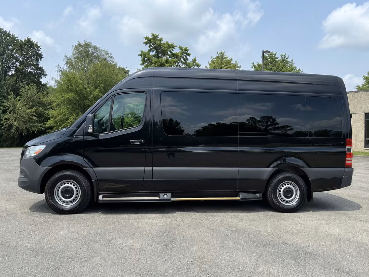 sprinter van with driver